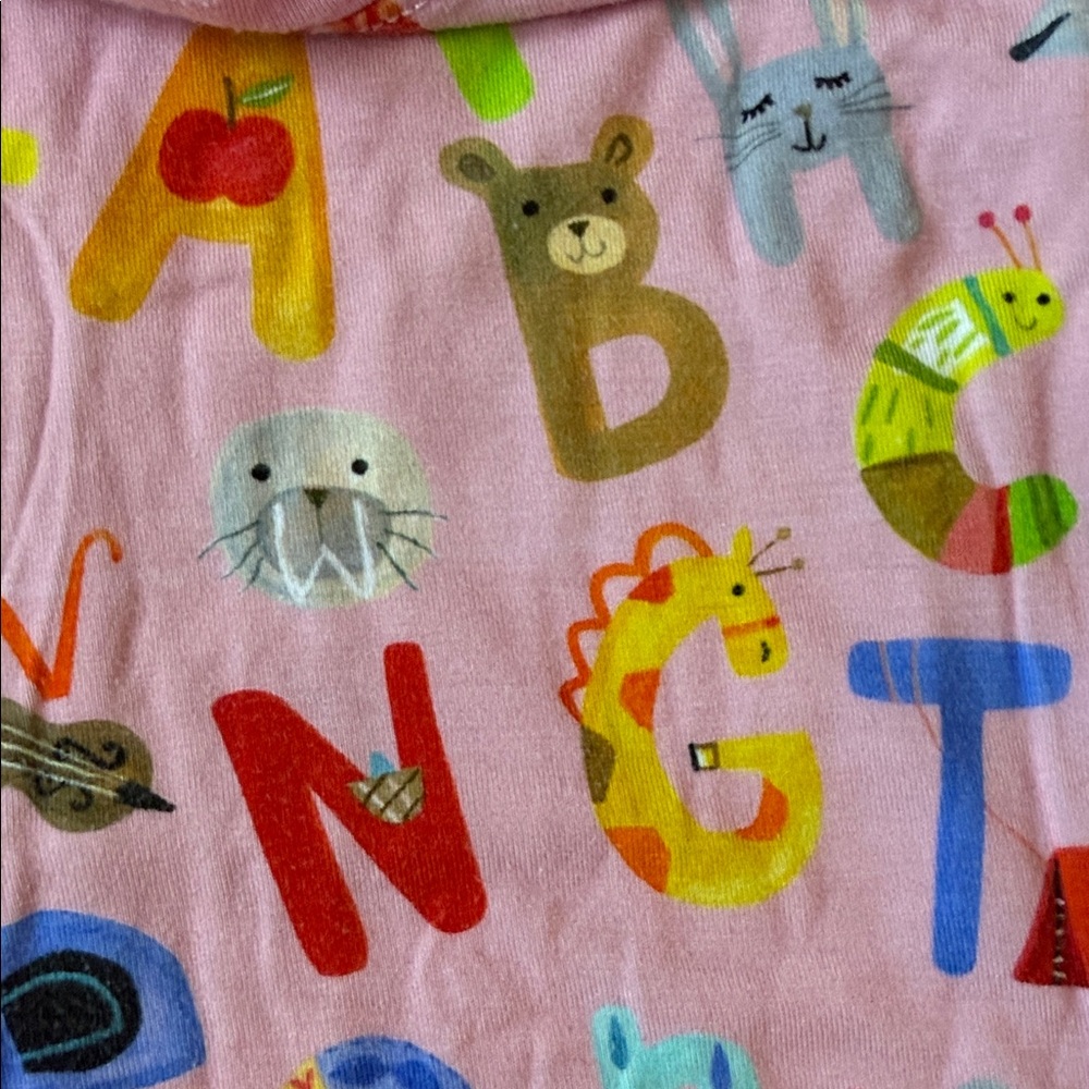 Little Sleepies Alphabet Kids Pajamas - Picture 3 of 3